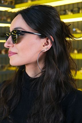 عینک آفتابی سبز زنانه UV400 Ray-Ban - کد 870530931