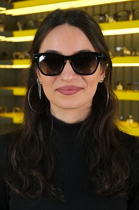عینک آفتابی قهوه ای زنانه UV400 Ray-Ban - کد 874790613