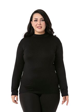 بادی سایز بزرگ مشکی زنانه Bodycon DISENTIS MODEST - کد 754161063