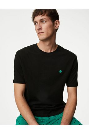 ست لباس راحتی سبز مردانه طرح دار Marks & Spencer - کد 814767461