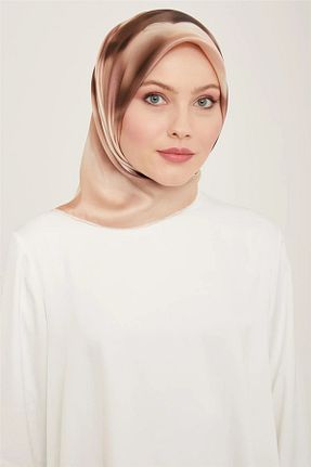 روسری نارنجی İpek Tivil Armine - کد 808143827