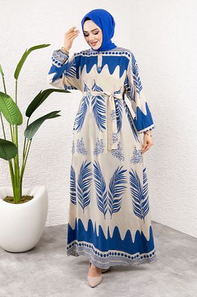 لباس حجاب سرمه ای زنانه رگولار Tesettür Dünyası - کد 890445927