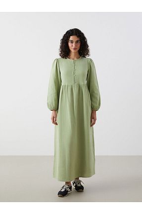 لباس سبز زنانه بافتنی LC Waikiki - کد 905625050