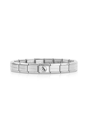 دستبند استیل (فولاد) زنانه استیل (فولاد) NOMİNATİON - کد 890438533