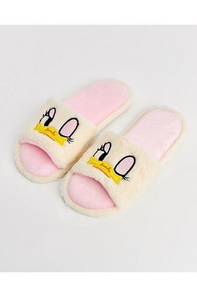 دمپائی خانگی بژ زنانه پاشنه کوتاه (1 - 4 سانتی متر) Chirpy - کد 356594693