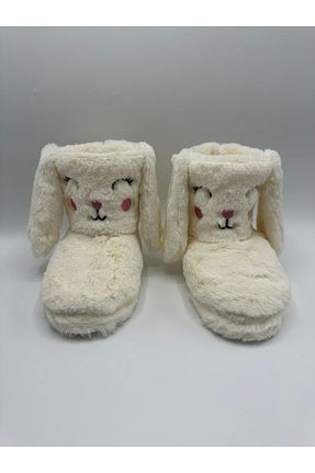 بوت خانگی نباتی زنانه مخملی fluffy - کد 890443591