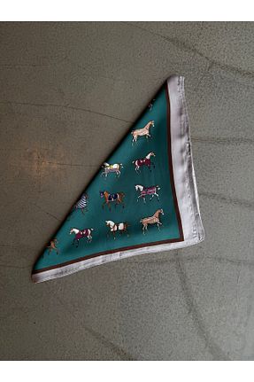 دستمال گردن سبز زنانه minebag - کد 890456126