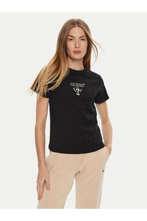 تیشرت زرد زنانه رگولار Guess - کد 847560621