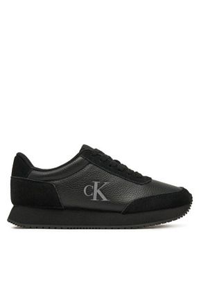 کفش اسنیکر مشکی زنانه بند دار Calvin Klein - کد 891414655