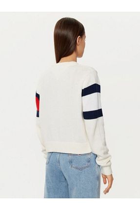 سوئیشرت سفید زنانه چاپی Tommy Hilfiger - کد 890456289