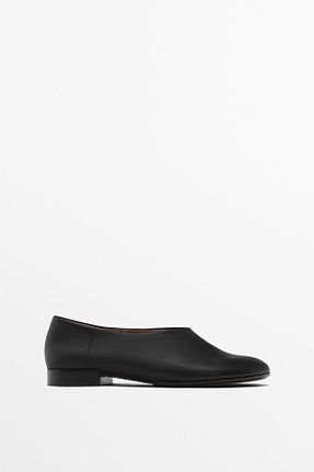 بابت مشکی زنانه چرم خالص Massimo Dutti - کد 891413699
