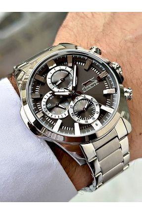 ساعت مچی طوسی مردانه 41-45 میلی متر Slazenger - کد 872971181
