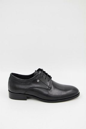 کفش کلاسیک مشکی مردانه چرم خالص Pierre Cardin - کد 358525706