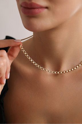 گردنبند طلا طلائی زنانه 14 عیار Gianfranco - کد 891422196