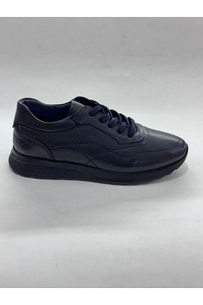 کفش اسنیکر مشکی مردانه چرم اصل Greyybull Shoes - کد 890466577