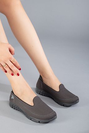 کفش اسنیکر طوسی زنانه بند دار camaiore - کد 890466884