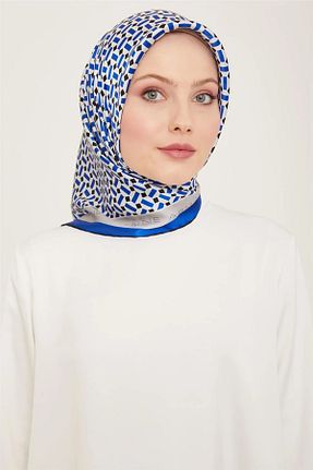 روسری سرمه ای İpek Tivil Armine - کد 809360689
