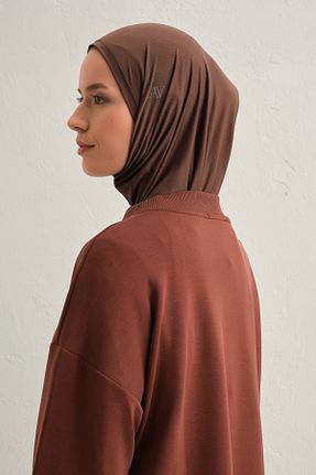 کلاه شنای حجاب قهوه ای زنانه Armine - کد 890482561