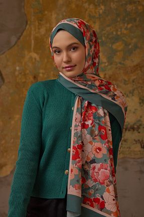 شال رنگی زنانه ویسکون Şalland - کد 890474792