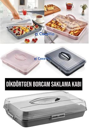 ظرف نگهداری رنگی پلاستیک CocoVia - کد 872412321