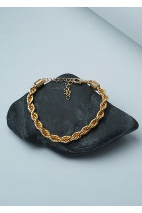 گردنبند استیل ( فولاد ) طلائی زنانه استیل (فولاد) Jojive - کد 890496862