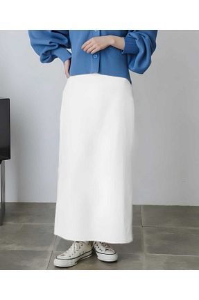 دامن حجاب سفید زنانه Kalem CNG MODA - کد 890500229
