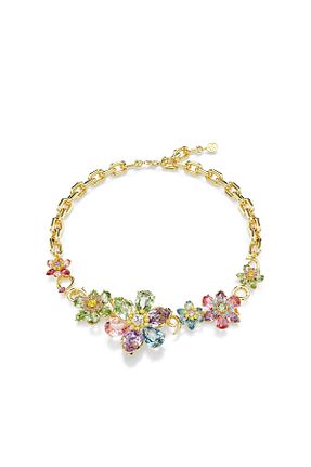 گردنبند جواهر طلائی زنانه Swarovski - کد 892751563