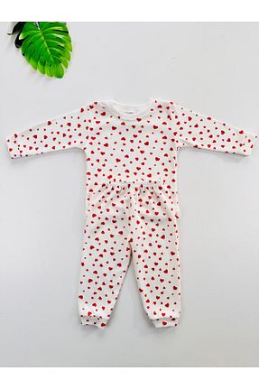 ست نوزادی قرمز بچه گانه پنبه ای EFU BABY - کد 891520374