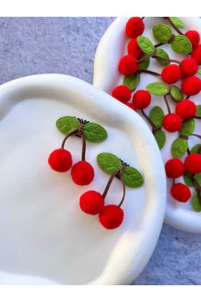 گیره سر قرمز بچه گانه پلی استر Toka Sepetim - کد 890524335