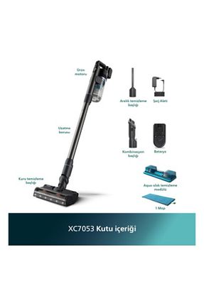 جاروبرقی عمودی مشکی 2 سال Philips - کد 891600618