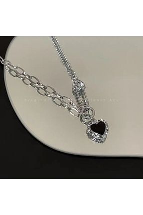 گردنبند استیل ( فولاد ) طوسی استیل (فولاد) Ceykan - کد 890600734