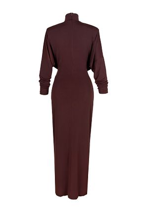 لباس قهوه ای زنانه بافتنی laulei - کد 890603499