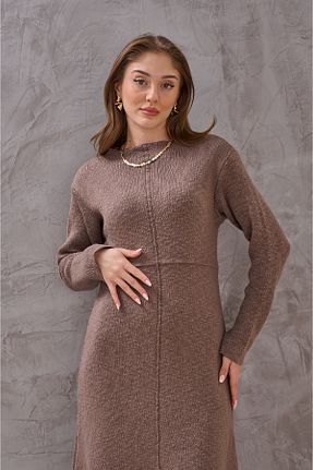لباس قهوه ای زنانه تریکو SHUGAA - کد 870495114
