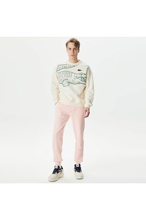 شلوار کرمگن صورتی زنانه رگولار Lacoste - کد 841413908