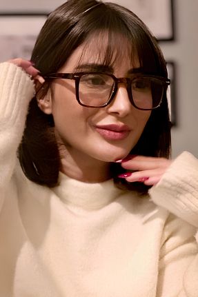 عینک آفتابی نارنجی زنانه UV400 Eyesofia - کد 346994778
