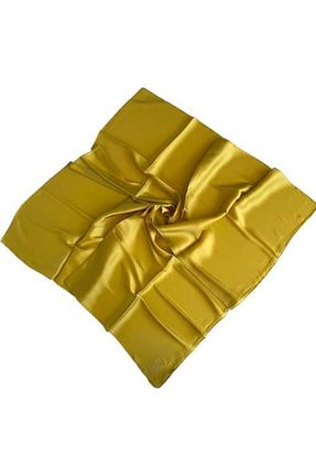 روسری زرشکی پلی استر Aker - کد 790281599
