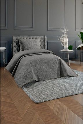 روتختی تکنفره طوسی پلی استر REYs HOME - کد 842104883