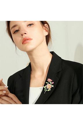 سنجاق سینه رنگی زنانه فلزی Pelin Aksesuar - کد 682907871