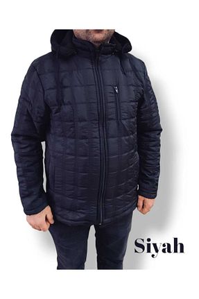 کاپشن سایز بزرگ مشکی مردانه سایز بزرگ OKER - کد 882961372