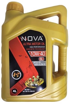 روغن موتور و افزودنی موتور خودرو 4 Litre Nova - کد 74964307