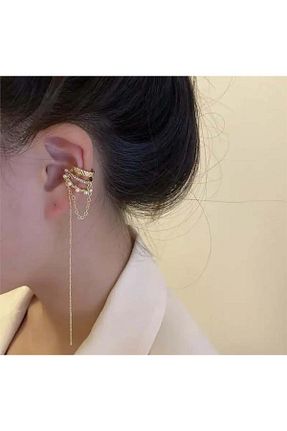 گوشواره جواهر طلائی Pelin Aksesuar - کد 833079559