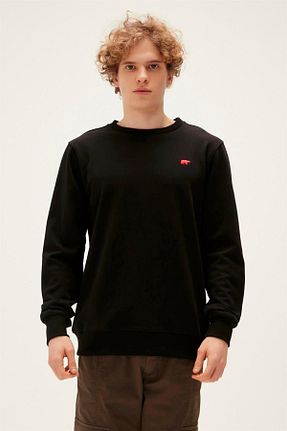 سوئیشرت اسپرت مشکی مردانه رگولار Bad Bear - کد 357802606