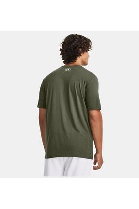 تیشرت سبز مردانه یقه دوچرخه Under Armour - کد 814296884