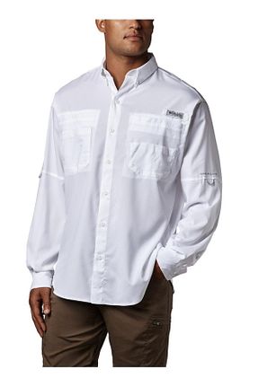 پیراهن سفید مردانه رگولار Columbia - کد 818630