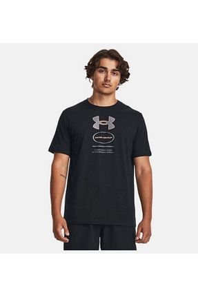 تیشرت مشکی مردانه یقه دوچرخه Under Armour - کد 744814967