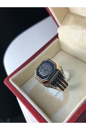 انگشتر نقره مردانه زیرکن vogutima - کد 873387844
