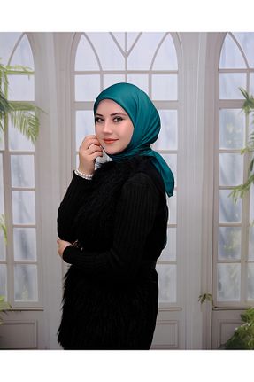 شال سبز زنانه پلی استر ZENİPEK - کد 891697739