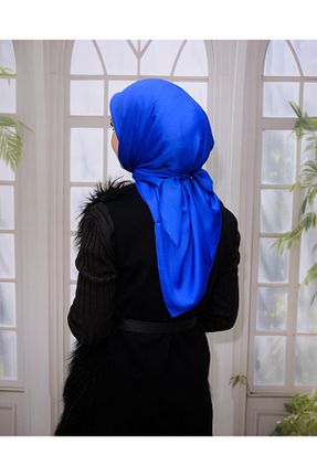 شال سرمه ای زنانه پلی استر ZENİPEK - کد 891697956
