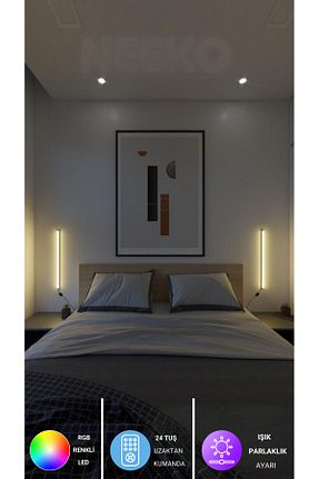 چراغ LED مشکی neeko - کد 728663732