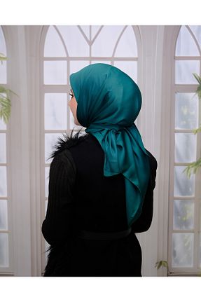 شال سبز زنانه پلی استر ZENİPEK - کد 891697739